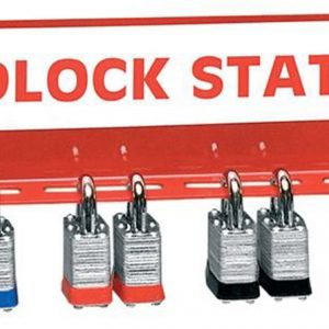 10 Padlock Lockout Station