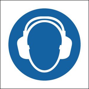 Hearing Protection PPE Sign