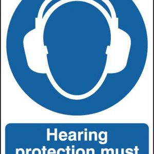 ppe hearing protection sign