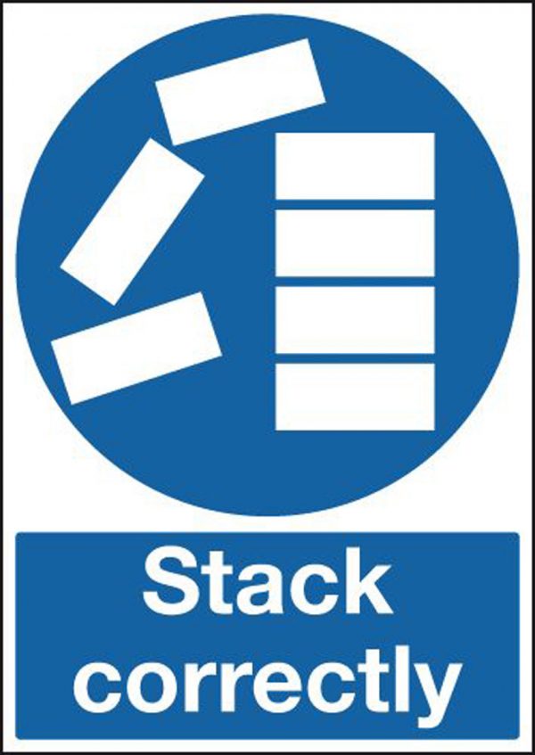 MASL05251S.jpg Stack Correctly Sign