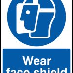 Face Shield Safety Sign