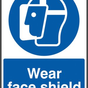 Face Shield Safety Sign