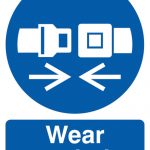wear seat belt sign