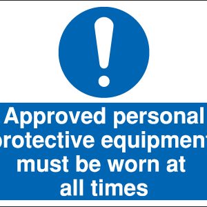 Approved Personal Construction Sign