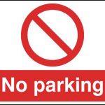 no parking sign
