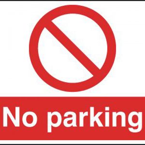 no parking sign