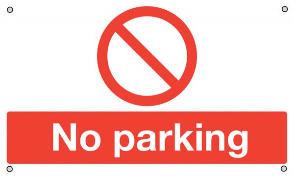 MLSL01936D.jpg no parking stanchion sign