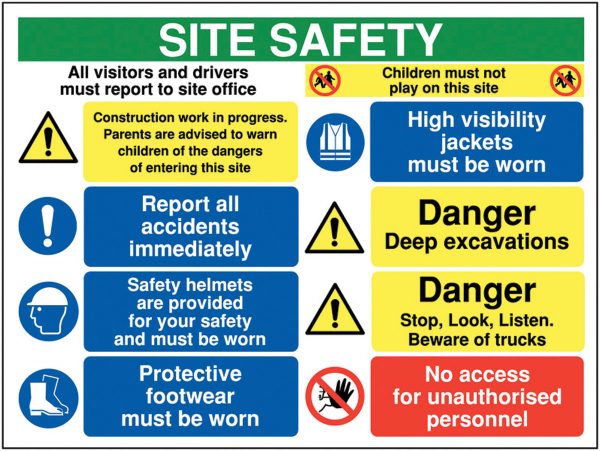 All Visitors and Drivers Must Report To Sign