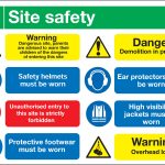 dangerous site safety board
