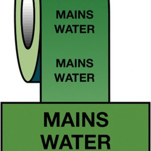 mains water identification tape