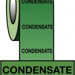 condensate marking tape