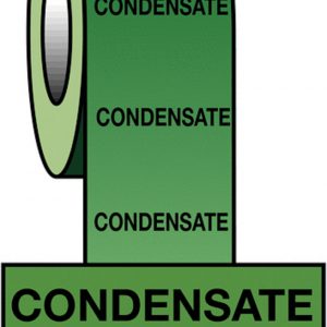 condensate marking tape