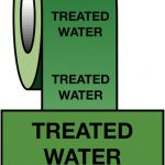 Treated Water Identification Tape