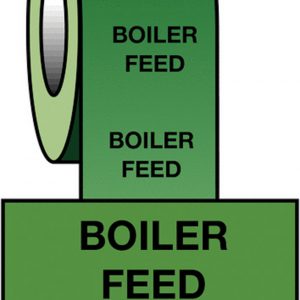 Boiler Feed Identification Tape