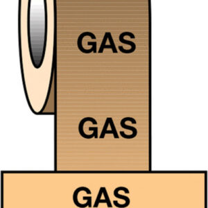 gas pipe identification tape