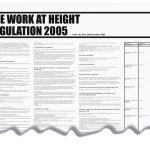 work at height 2005 wall chart