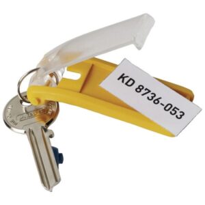 yellow key clips