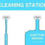 cleaning station shadow board