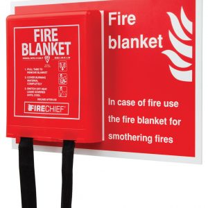 Fire Blanket Shadow Board with Blanket