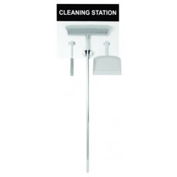 SHADSLOW720WHT.jpg White Cleaning Station Shadow Board