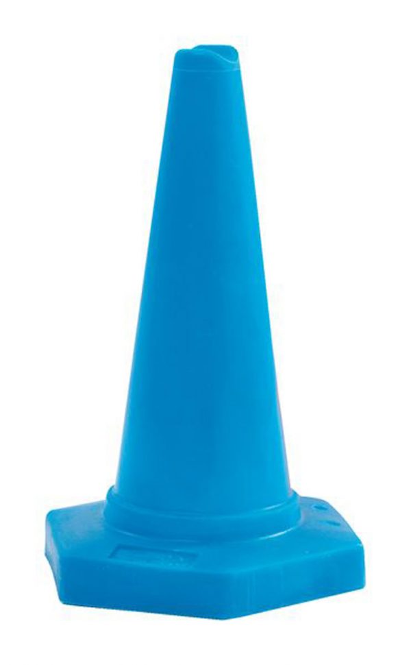 TRAFSL218B.jpg Blue Warning Cone