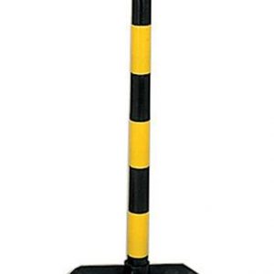 outdoor post with base
