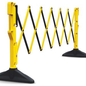 Titan Expanding Barrier black and yellow