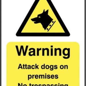 guard dog warning signs uk