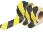 black and yellow caution tape