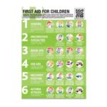 first aid children poster