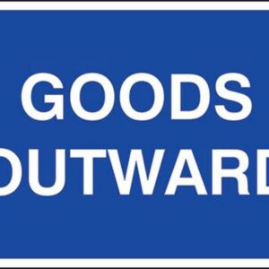 goods outward sign