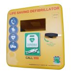 outdoor defibrillator cabinet