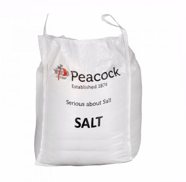 Brown Rock Salt 1000kg Bag – Fork Lift Bag Rock Salt 1000kg