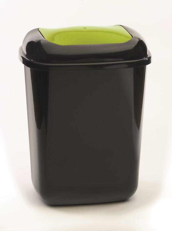 306SLJZB140 plastic bin with green lid