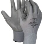 p grip gloves grey