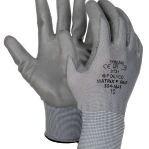 p grip gloves grey