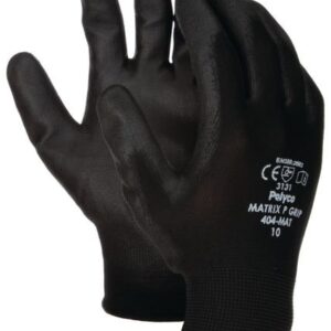 matrix p grip safety gloves black