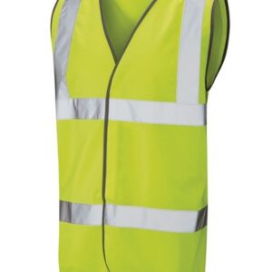 yellow high vis waistcoat