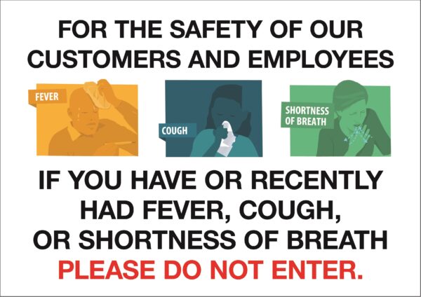 covid safe workplace sign