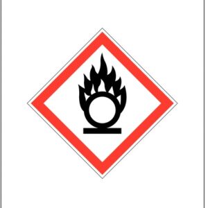A5 Oxidising GHS Sign Sav