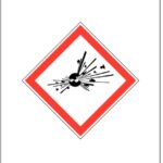 explosive ghs sign