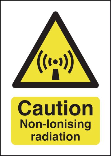 HASL05151R non ionising radiation warning sign