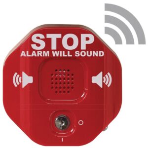 exit stopper door alarm