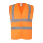 orange hi vis waistcoat