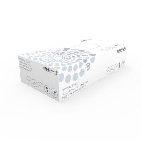White Nitrile Gloves white disposable gloves