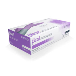 Violet Nitrile Disposable Gloves - Powder Free - Box 100 - Image 3