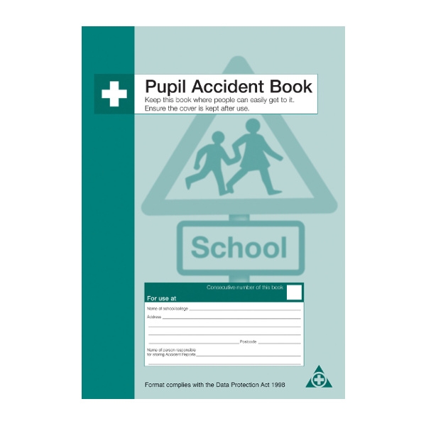 First Aid Accident Record Book
