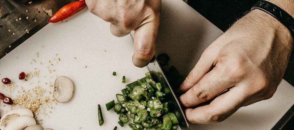 Cuts are one of the most common injuries in the kitchen- covering with a plaster will protect yourself and your food.