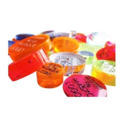 detectable test discs