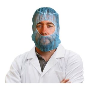 Detectable Disposable Balaclava Hoods - Choice of Colours